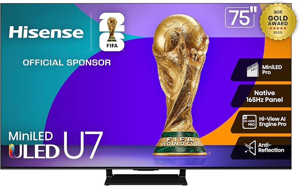 Hisense 75" Mini-LED 4K